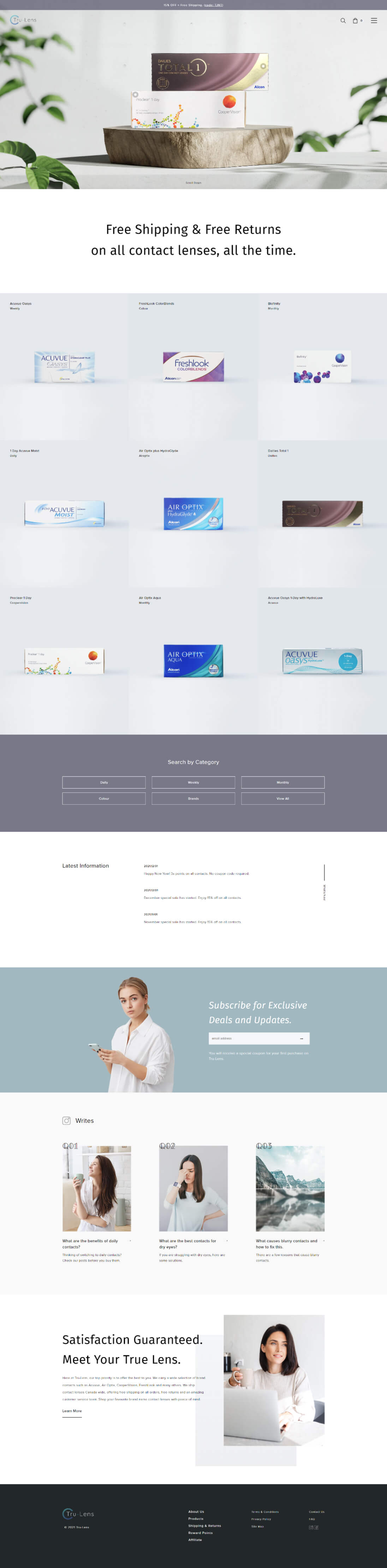 top page design